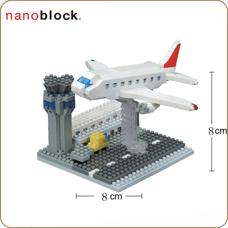 Kawada Nanoblock Micro-sized Building Block Airliner Nbm-013 500pcs for sale online 