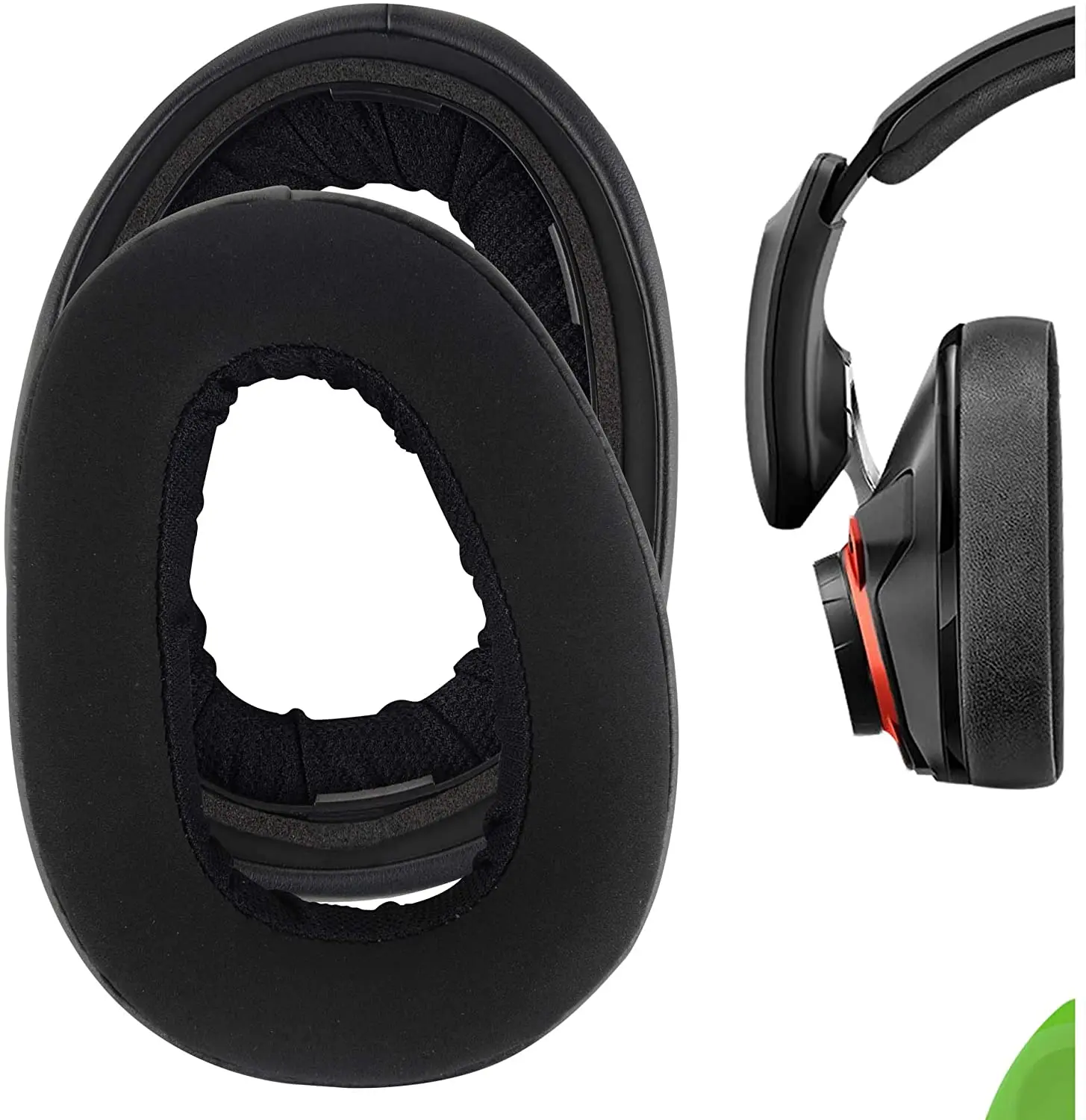 Geekria комфорт гибридные велюровые Сменные амбушюры для sennheixser GSP 600 670 500