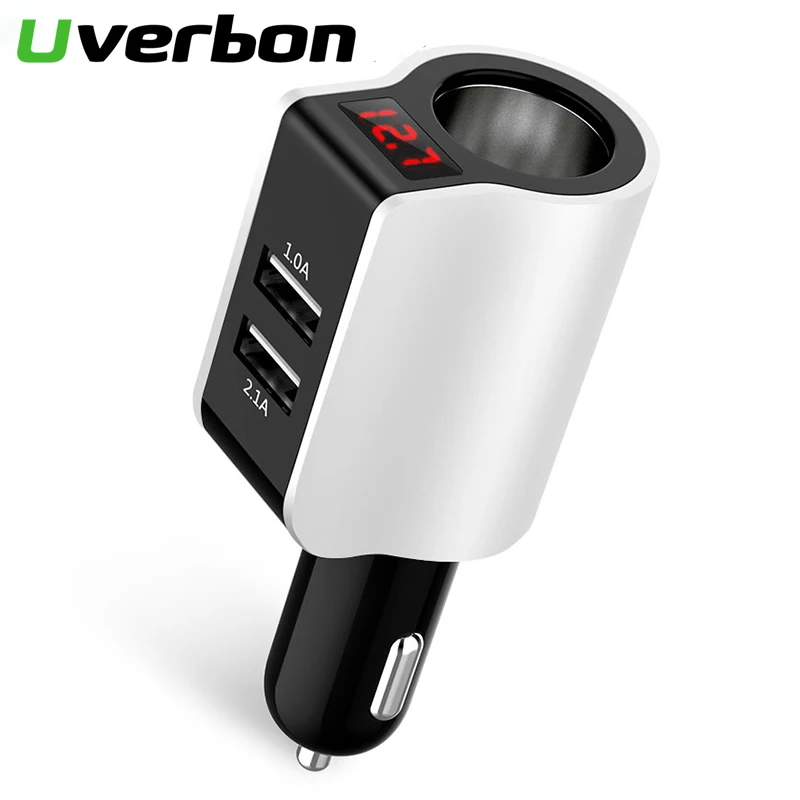 

5V USB Car Charger with LED Screen Smart Auto For iPhoneX Samsung Huawei Car Mobile Phone Chargers Car Charger Adapter Charging