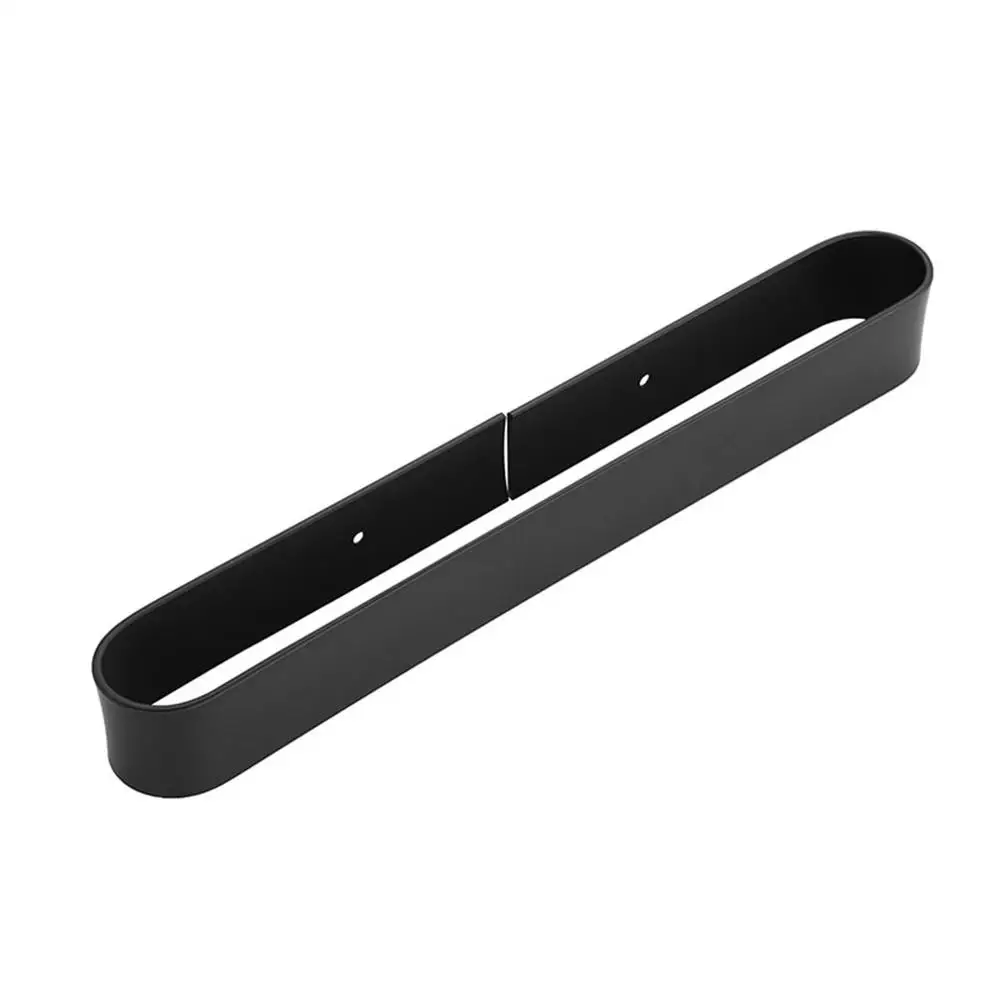 

Towel Holder Bathroom Towels Rack Hanger Black Silver Space Aluminum Wall Hanging Towel Bar Organizer Kitchen Storage Shelf