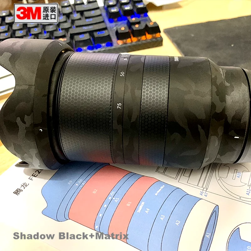Защитная пленка премиум-класса для TAMRON 28-75 мм f2.8 с защитой от царапин, чехол
