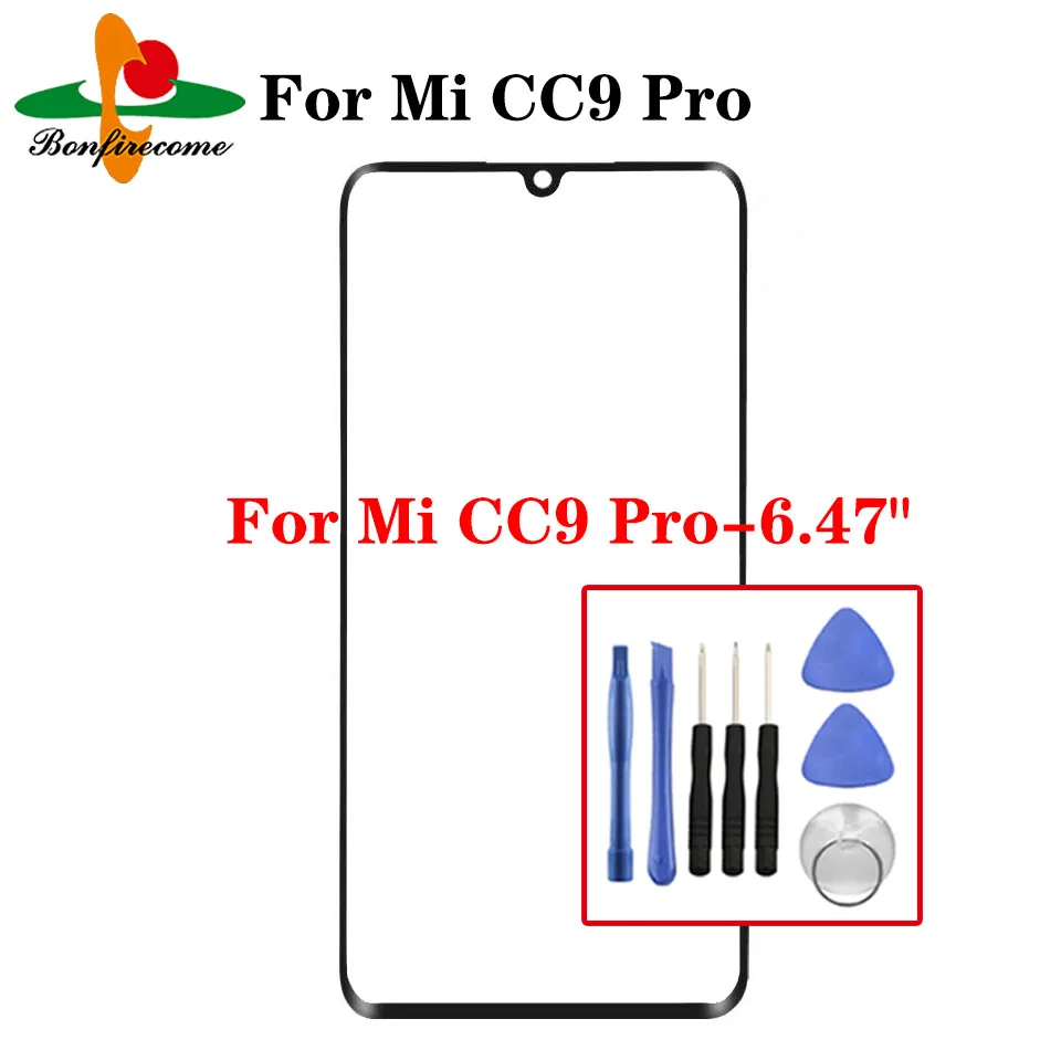 

Оригинальный качественный сенсорный экран 6,47 дюйма для Xiaomi Mi CC9 Pro, стеклянный дигитайзер, передняя внешняя панель, запасная часть для замены объектива