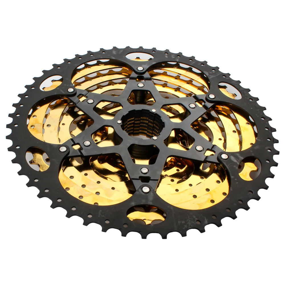 Racework Sunracing xx1 11 speed 11-46T 11-50T 11-52 t GOLD MTB кассета 10 speed 11-42T 11-46 T, 11-50t 12 скорость 11-52T широкое соотношение