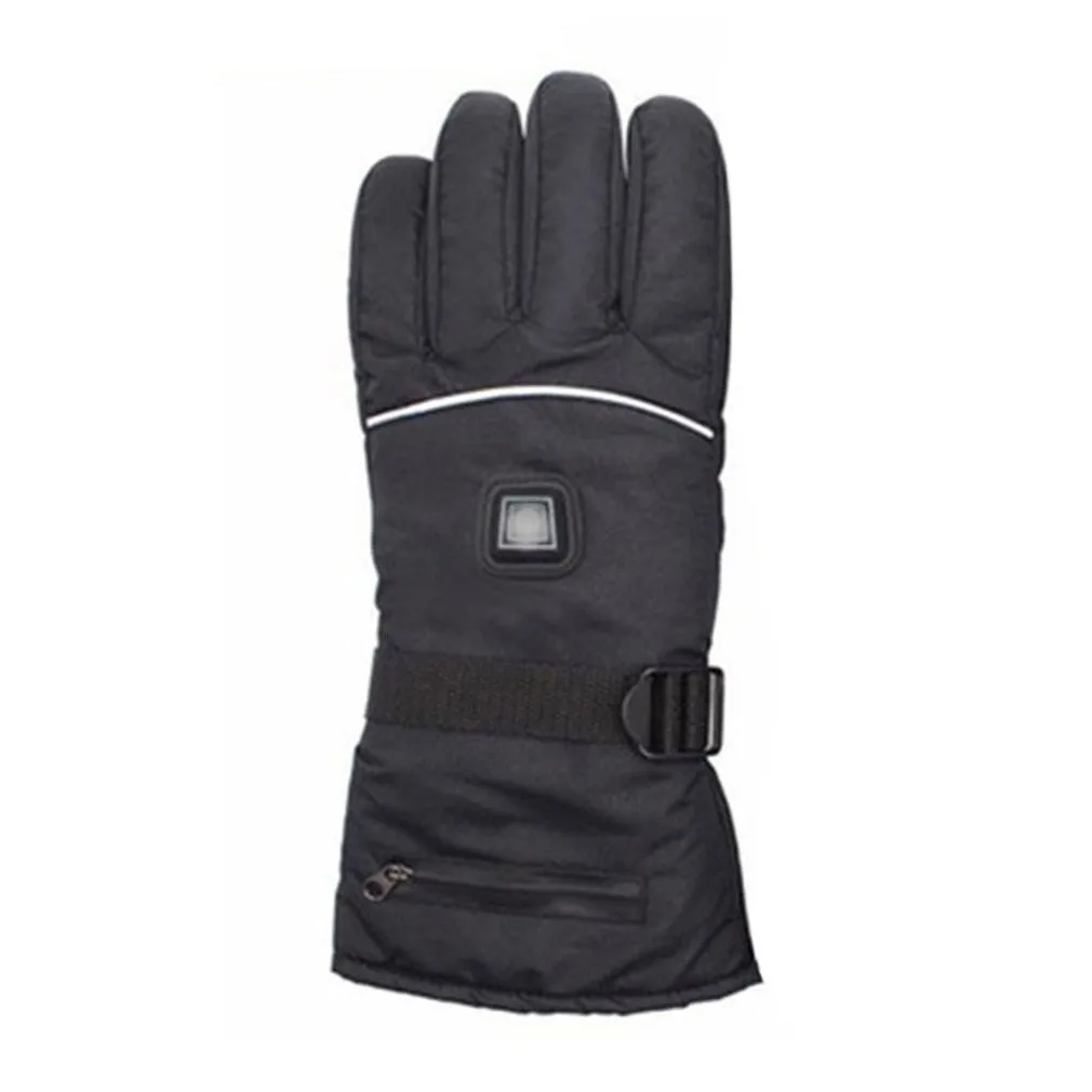 Теплые перчатки для мотоцикла, уличные электрические нагревательные перчатки, электрические перчатки с подогревом, уличные профессиональные модные портативные перчатки