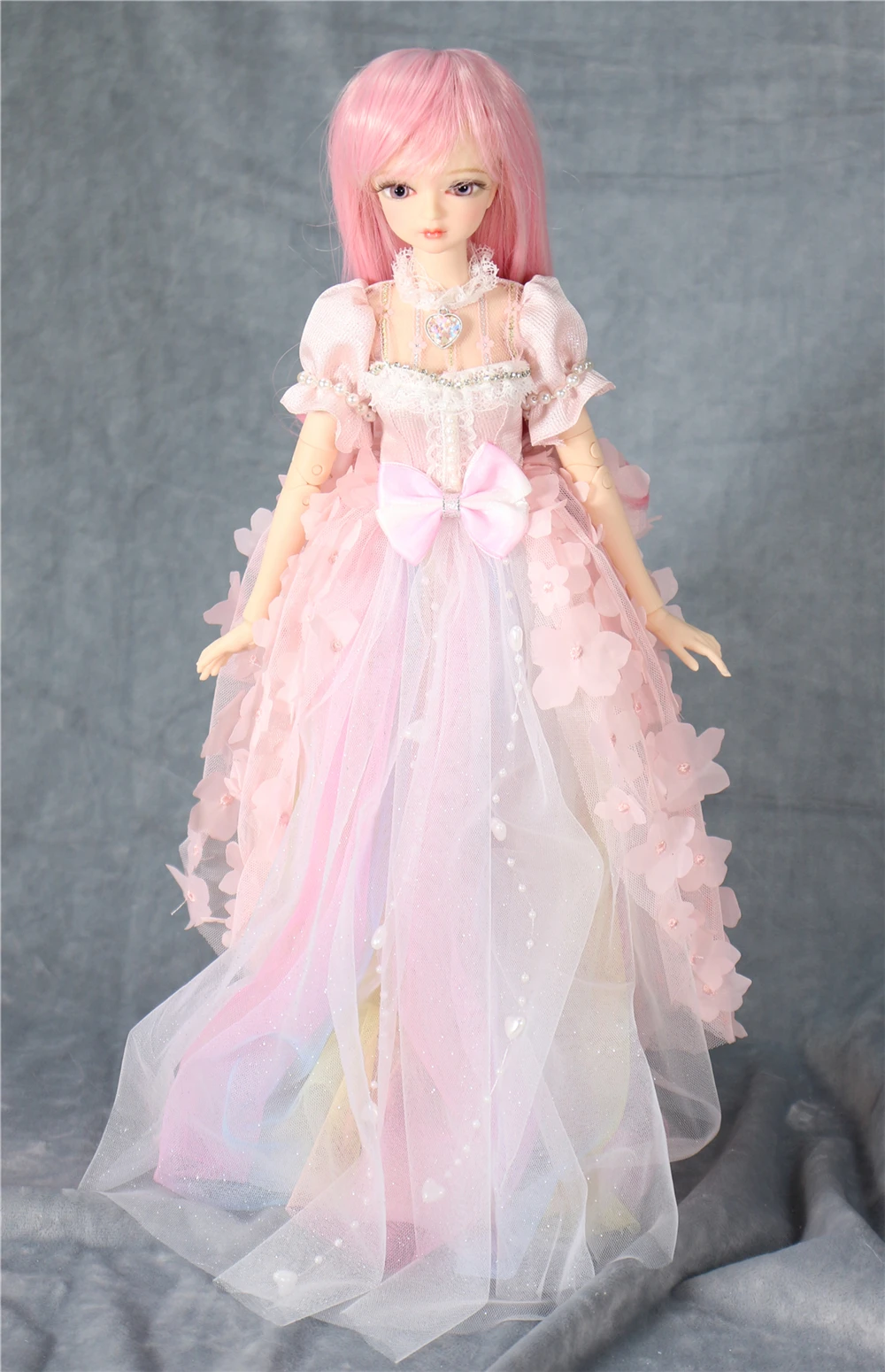 1/4 BJD Blyth кукла розовые волосы механическое соединение тела с макияжем, включая кожу головы, глаза, одежду reborn девушки ледяной