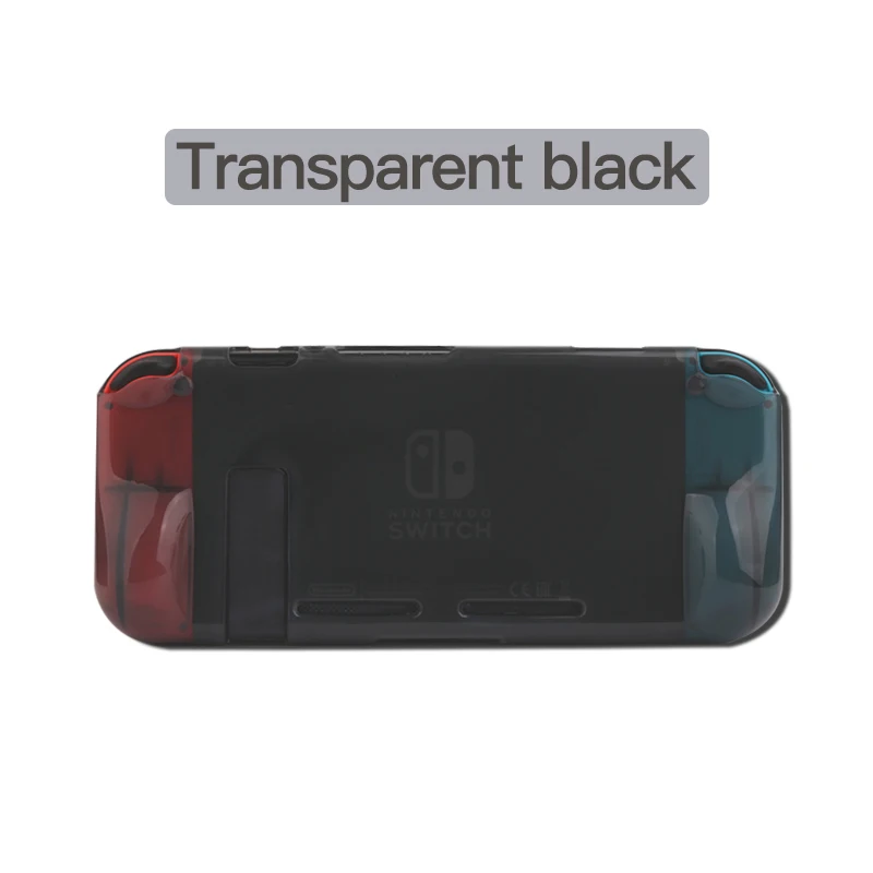 Для nintendo switch чехол защитный чехол Портативный ТПУ чехол с ручкой защитный чехол цельный ТПУ устойчивый к царапинам Прямая поставка - Цвет: black