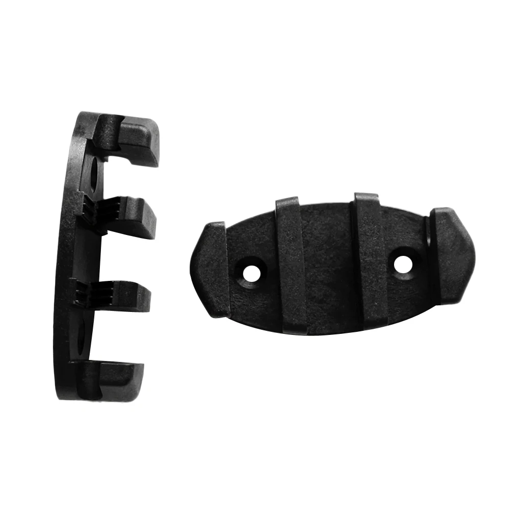 Kayak Canoe 4 Pad Eyes Deck Loop Tie Down + 8 Tri-Fold Aluminum Rivets + Shock Cord + 2 Zigzag Anchor Cleat Hardware