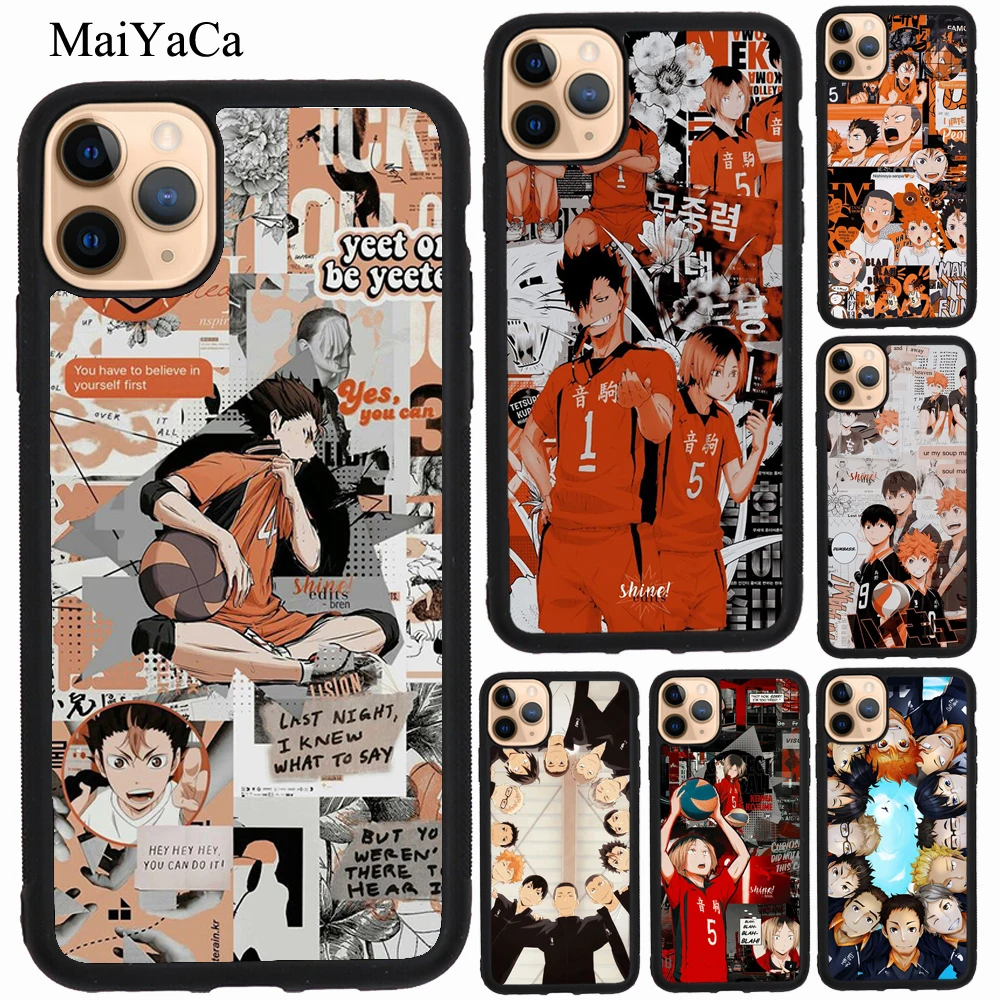 Haikyu 4 To the Top For iPhone 13 Pro Max 12 mini XS X XR SE 2020 7 8 Plus Case 11 Cover | Мобильные телефоны и