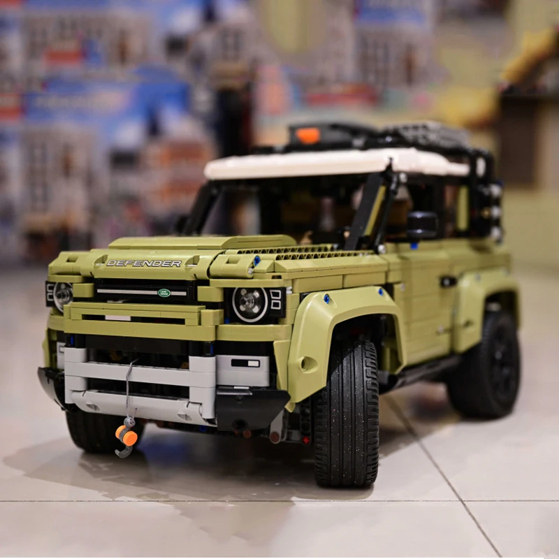 Новый Guardian Внедорожник Land Car Rover Fit Lepining Technic Defender модель строительные блоки