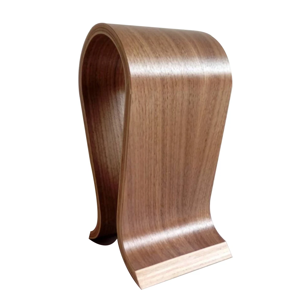Walnut Finish Wooden Headphones U Shape Stand Hanger Holder Headset Hanger Bracket Home Office Studio Bedroom Using