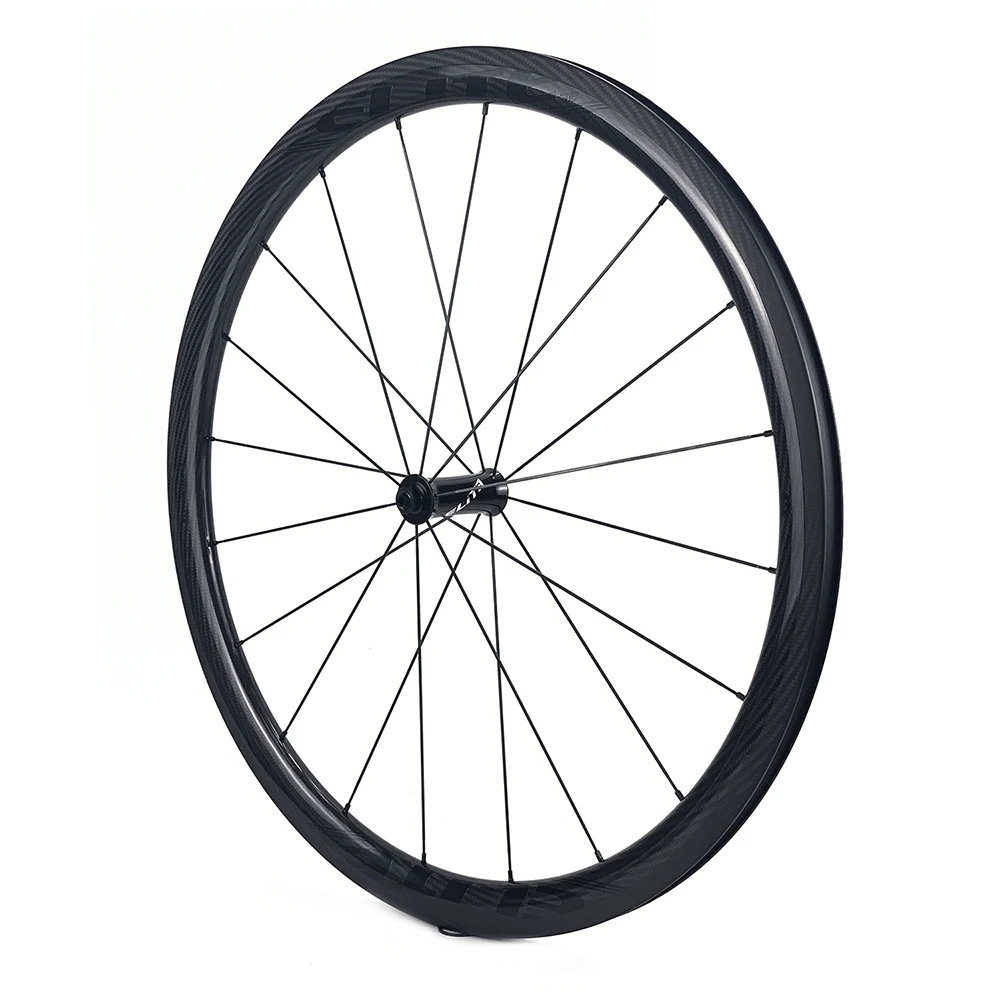 Колеса ELITEWHEELS 700c шоссейные велосипедные Углеродные колеса 3k Twill UCI качественные