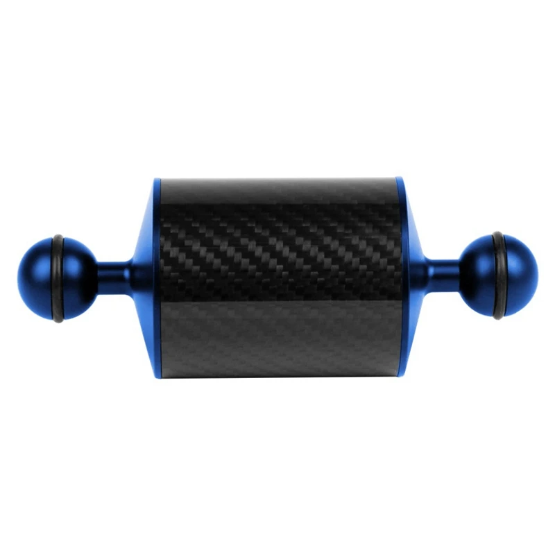 BESTCarbon Fiber Float плавучие водные руки двойной шар плавающий рычаг Дайвинг камера подводный дайвинг лоток для Gopro/смартфонов