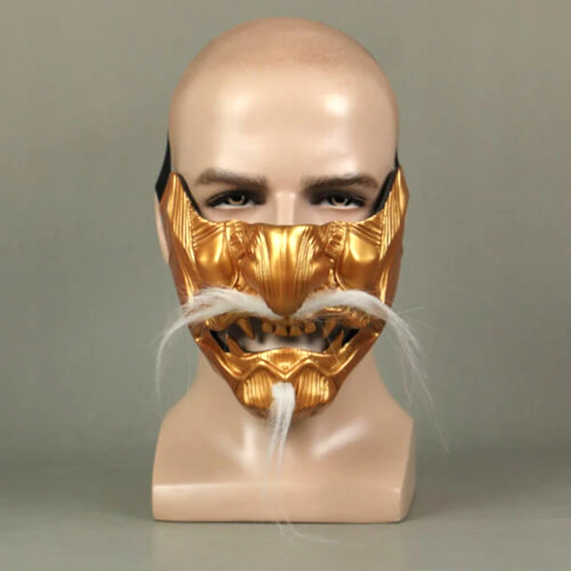 

Ghost of Tsushima Jin Sakai Cosplay Masks Halloween Carnival Party Costumes Props