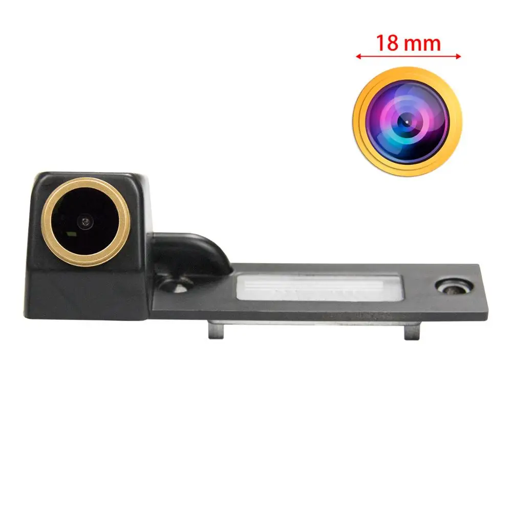

Freezzmi Golden HD Car Rear View Camera for VW Caddy Sharan Skoda Superb B5 3U MK1 Polo Touareg Jetta Passat Golf 4 IV Plus CAR