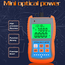 FTTH Mini Optical Power Meter AUA-G70A/50A OPM Fiber Optical Cable Tester -70dBm~+10dBm SC/FC/ST Universal interface Connector