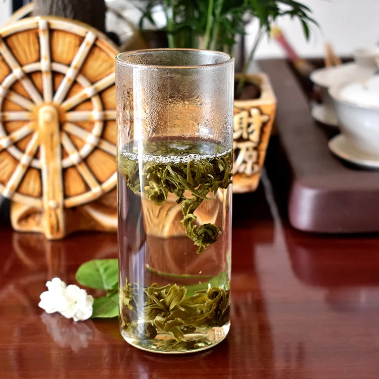Экологический органический чай BaiHao, жасмин, Жемчуг дракона, жасмин, цветы, чай, жасмин, бусины, чай, жемчуг, бусина, Фуцзянь, зеленый чай