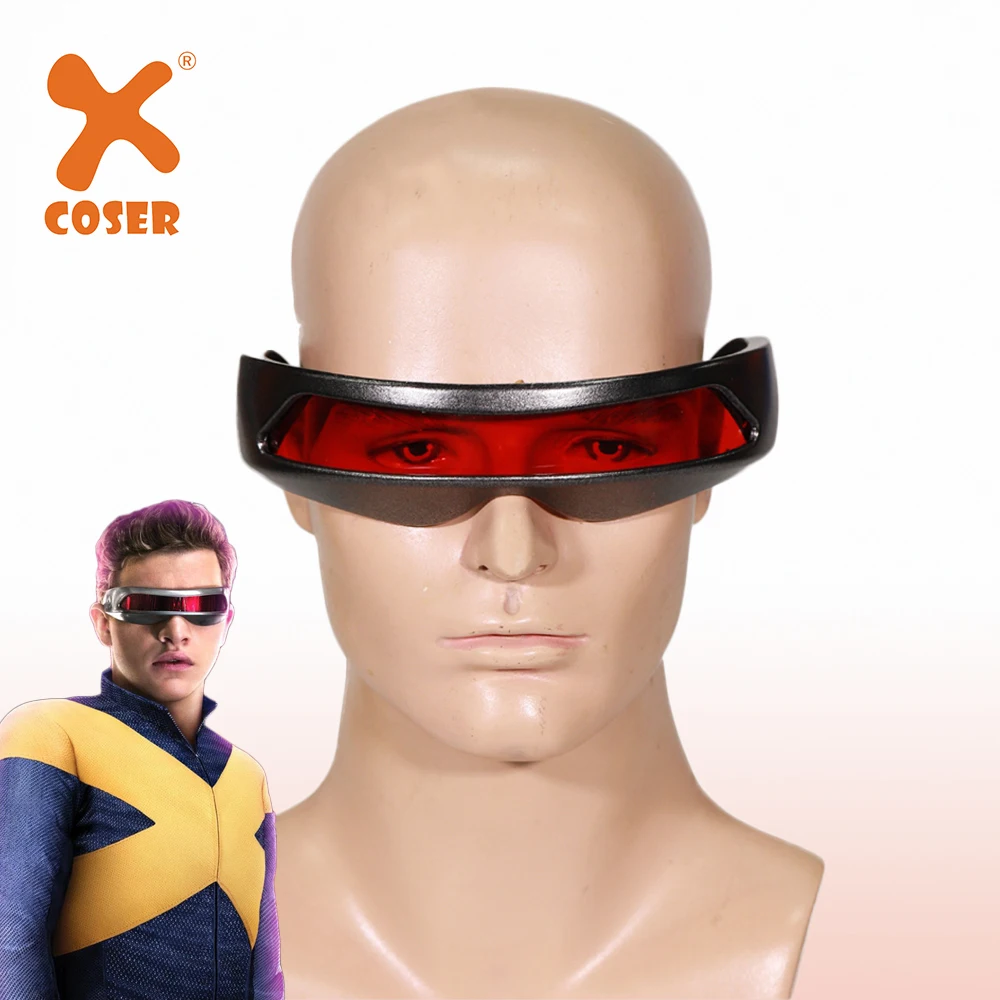 Xcoser очки циклопа Косплей Eyemask Хэллоуин косплей X men:Dark Phoenix аксессуар костюм