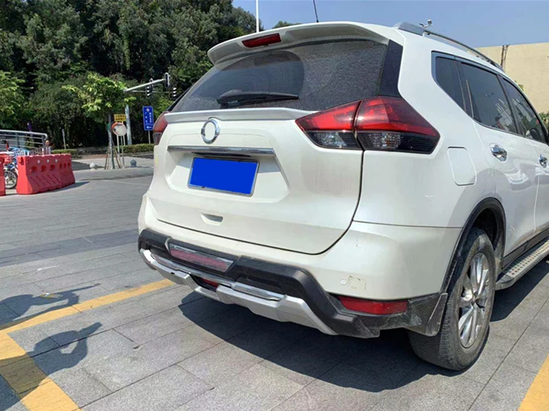 Для Nissan X-Trail- внешние аксессуары АБС пластик задний багажник Средний спойлер декоративная крышка отделка автомобиля Стайлинг