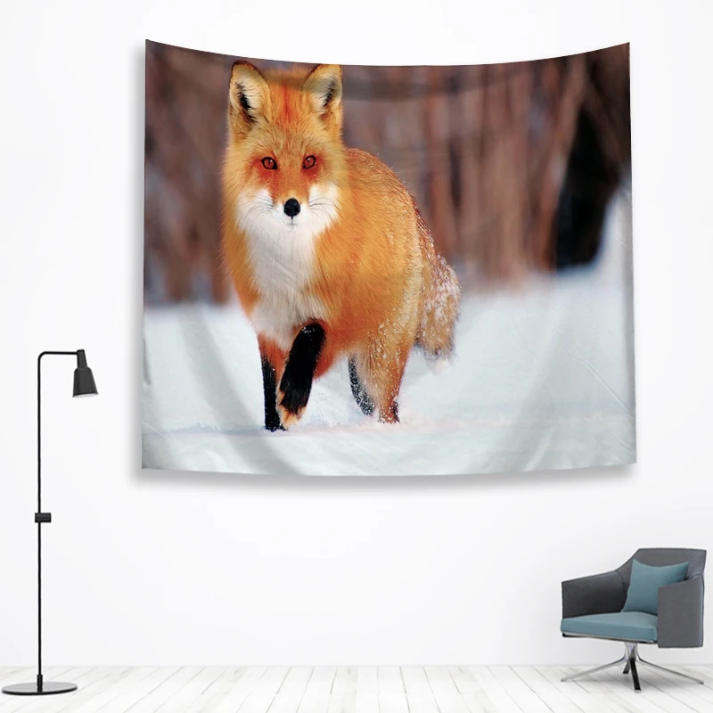 Дикие животные стены Ttapestry висячие украшения богемный пляжный коврик дом Декор общежития МАНДАЛА ГОБЕЛЕН колдовство хиппи