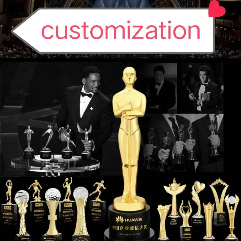 Trophies For All Kind Of Competitions Trophy Football Cup Sport Customizd Gold Resion Trophy Metal