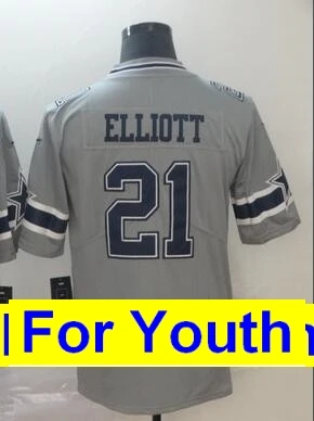 All stitched youth Devin Ezekiel Elliott Bo Jackson Adam Thielen t.j. Watt Marshawn Lynch Jamal Adams Alvin Kamara jerseys - Цвет: AS photo