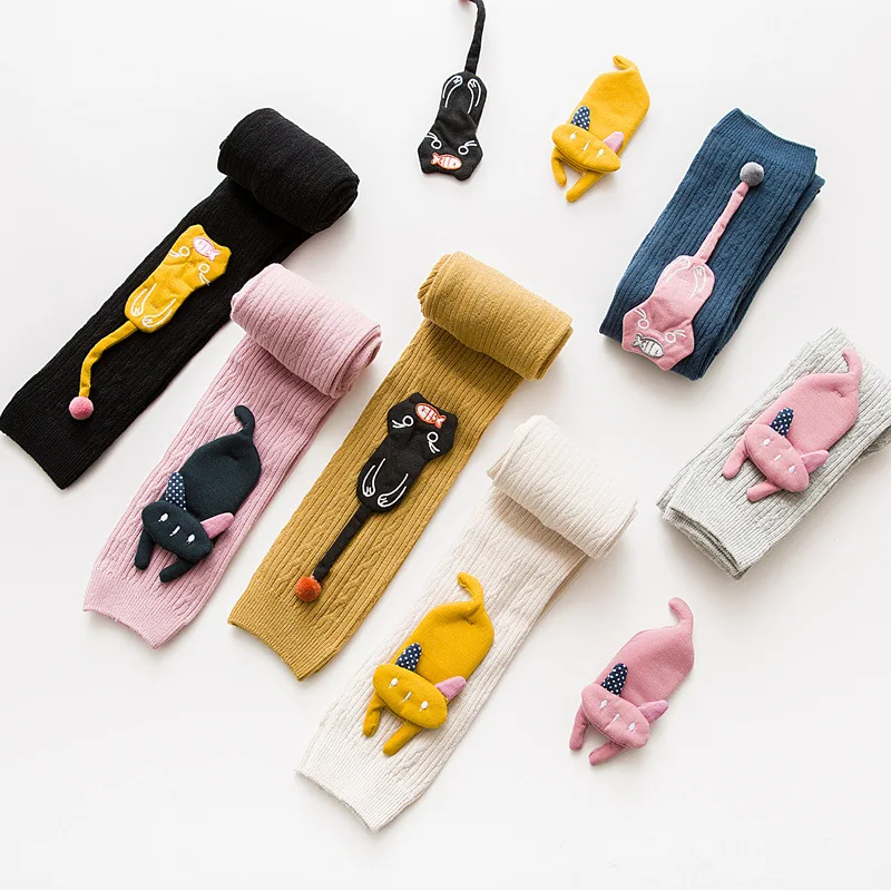 

CHILDREN'S Socks Spring And Summer New Style 2018 Small Alpaca Stereo Cartoon Leggings Korean Versatile Panty-hose for Kids