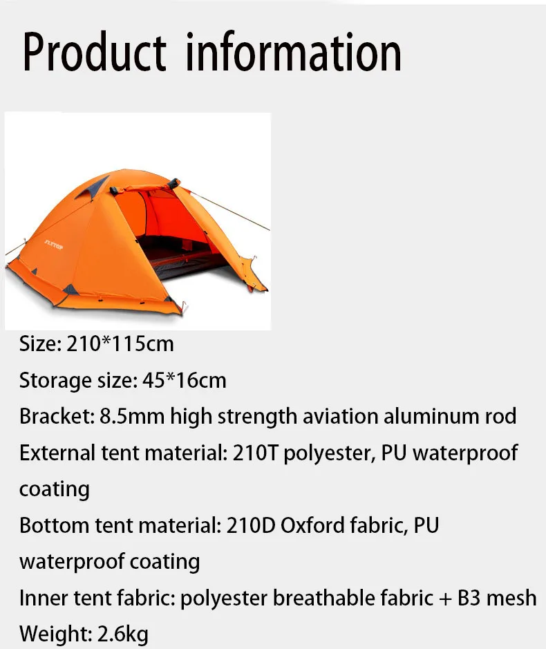 Палатки для походов на открытом воздухе пляжа путешествий Tienda открытый