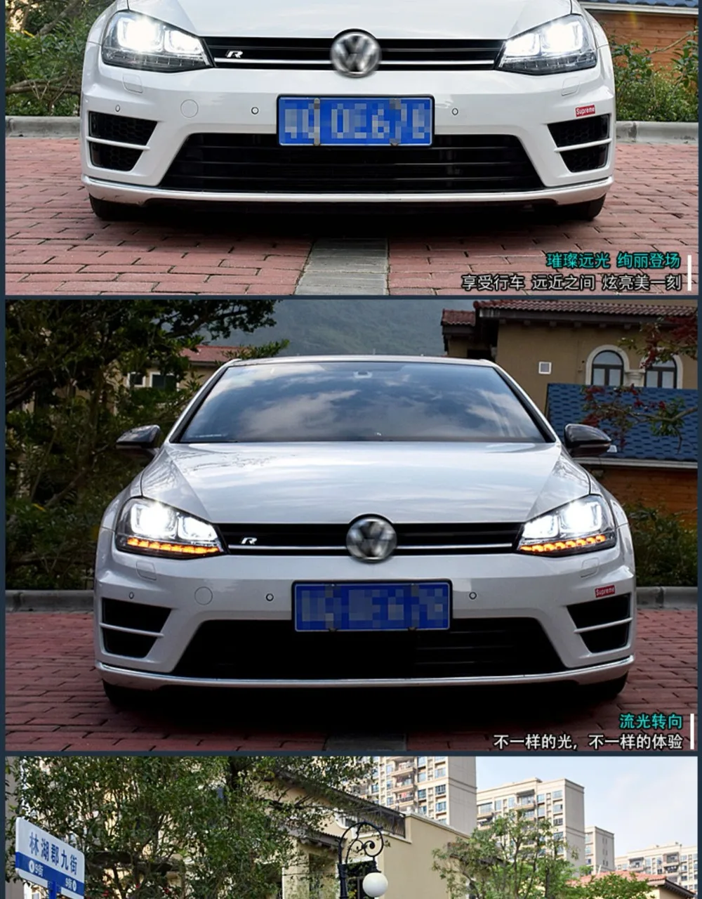 Автомобильный Стайлинг для VW Golf 7 фары Golf7 светодиодный налобный фонарь GTI дизайн DRL Hid головной фонарь Ангел глаз биксеноновый луч аксессуары
