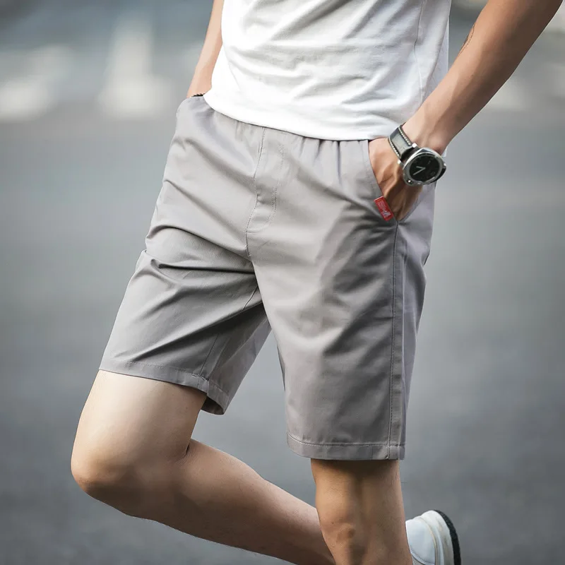

MEN'S Cotton Shorts Summer Beach Shorts Korean-style Casual Fashion Loose And Plus-sized Shorts Large Pants