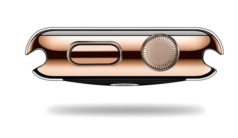 Силиконовые Мягкие часы Чехол для Apple Watch 5 4 44 мм 40 мм iwatch 3 2 1 42 мм 38 мм Универсальная крышка ультратонкий защитный чехол