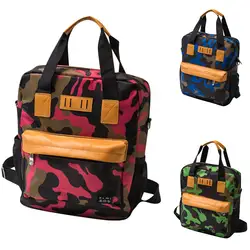Стильный Мягкий тканевый рюкзак 2019 новый рюкзак модный Камуфляжный портативный многофункциональный рюкзак полосатый рюкзак женский