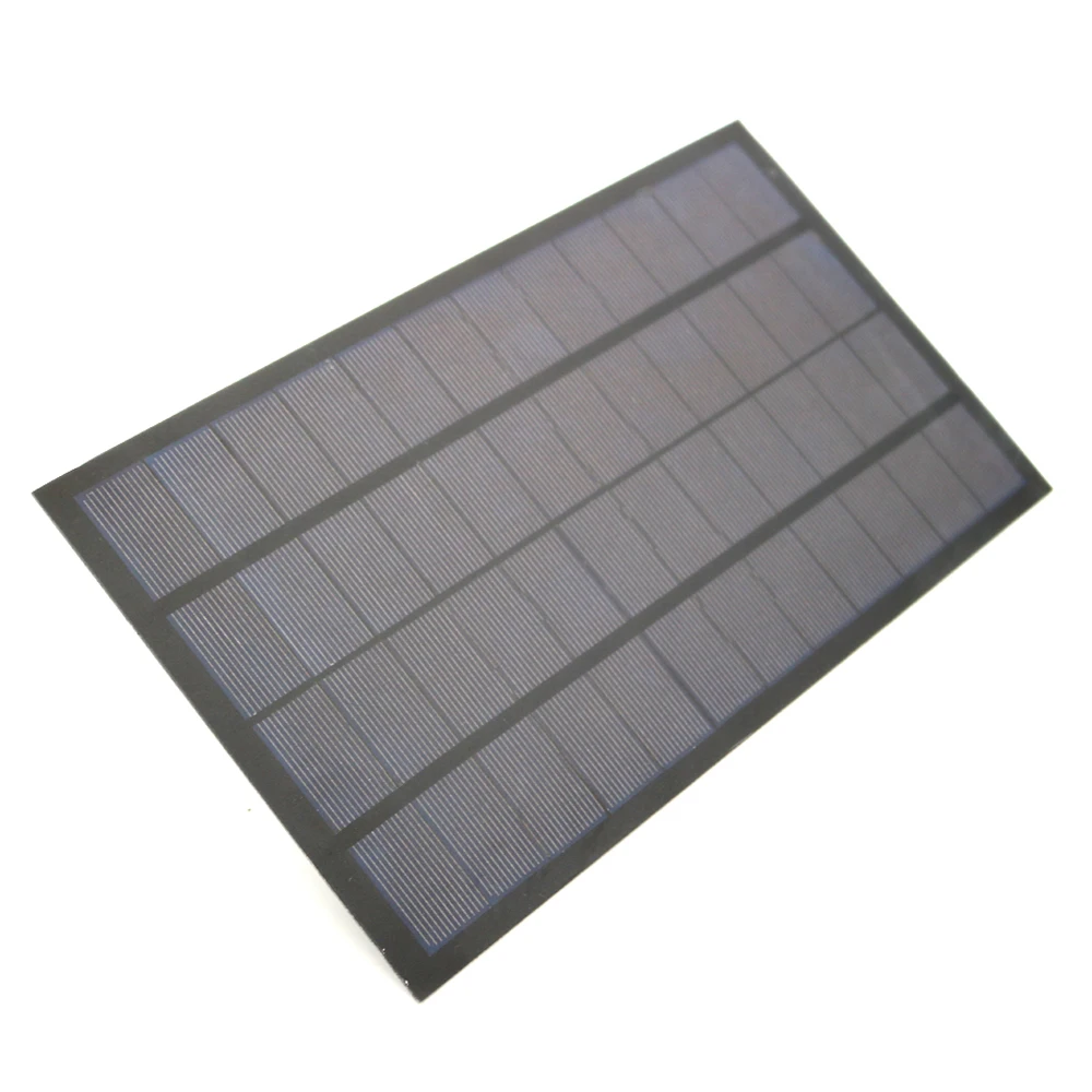 12V 7W 584mA солнечная панель поликремния DIY зарядное устройство маленький мини кабель для солнечной батареи игрушка солнечный светильник 12V