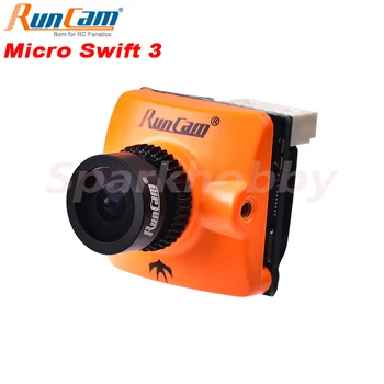 

Runcam Micro Swift 3 V2 4:3 600TVL CCD Mini FPV Camera Lens 2.1mm PAL/NTSC Super WDR OSD Micro Camera for FPV Racing Drone