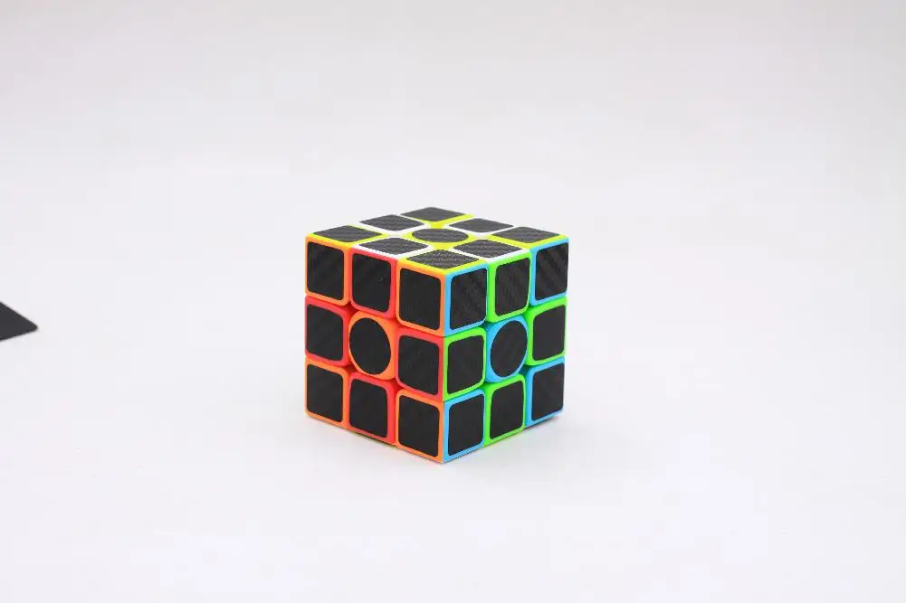 GloryStar Z-Cube 3x3 скоростной кубик, наклейка из углеродного волокна, гладкий Магический кубик, головоломка, головоломки