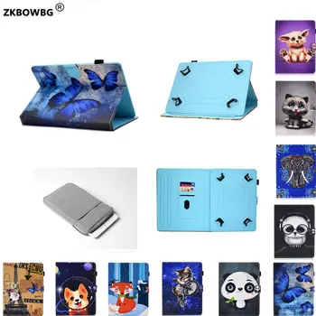 

Cartoon PU Leather 10'' Universal Case for Samsung Galaxy Tab S6 2019 SM-T860 T860 T865 10.5 Inch 10.1 10'' Tablet Sleeve Bags