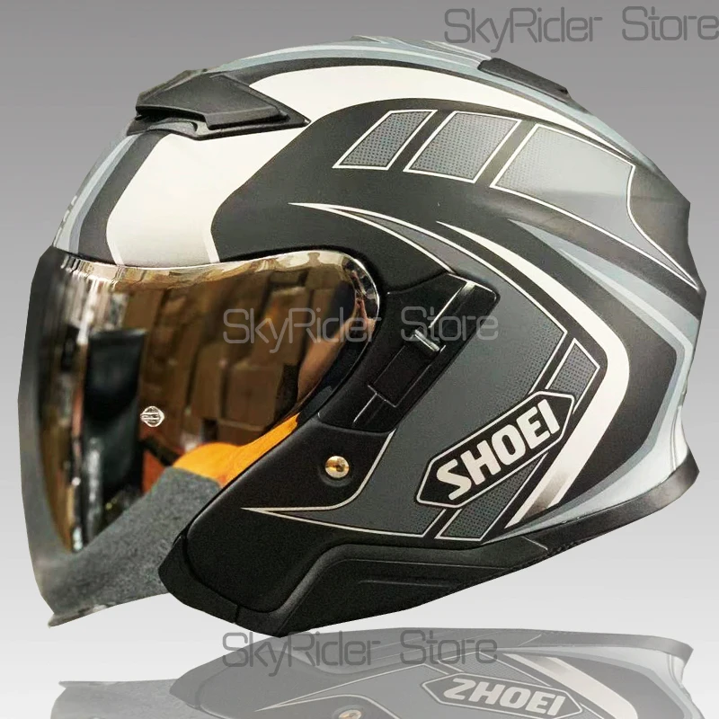 Open Face Helmet Dual Visor Motorcycle Helmet Jcruise Aglerotc5 Riding Motocross Racing