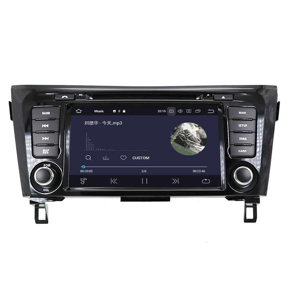 Android 9 с ips DSP экраном для Nissan X-trail Qashqai 2013- автомобильный радиоприемник с навигацией GPS мультимедиа головное устройство плеер DVD
