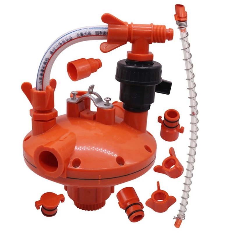 

1 pcs Culture Water Pressure Regulator Farm Animal Supplies Feeding Watering Supplies Poultry Feeding Supplies Easy To Use