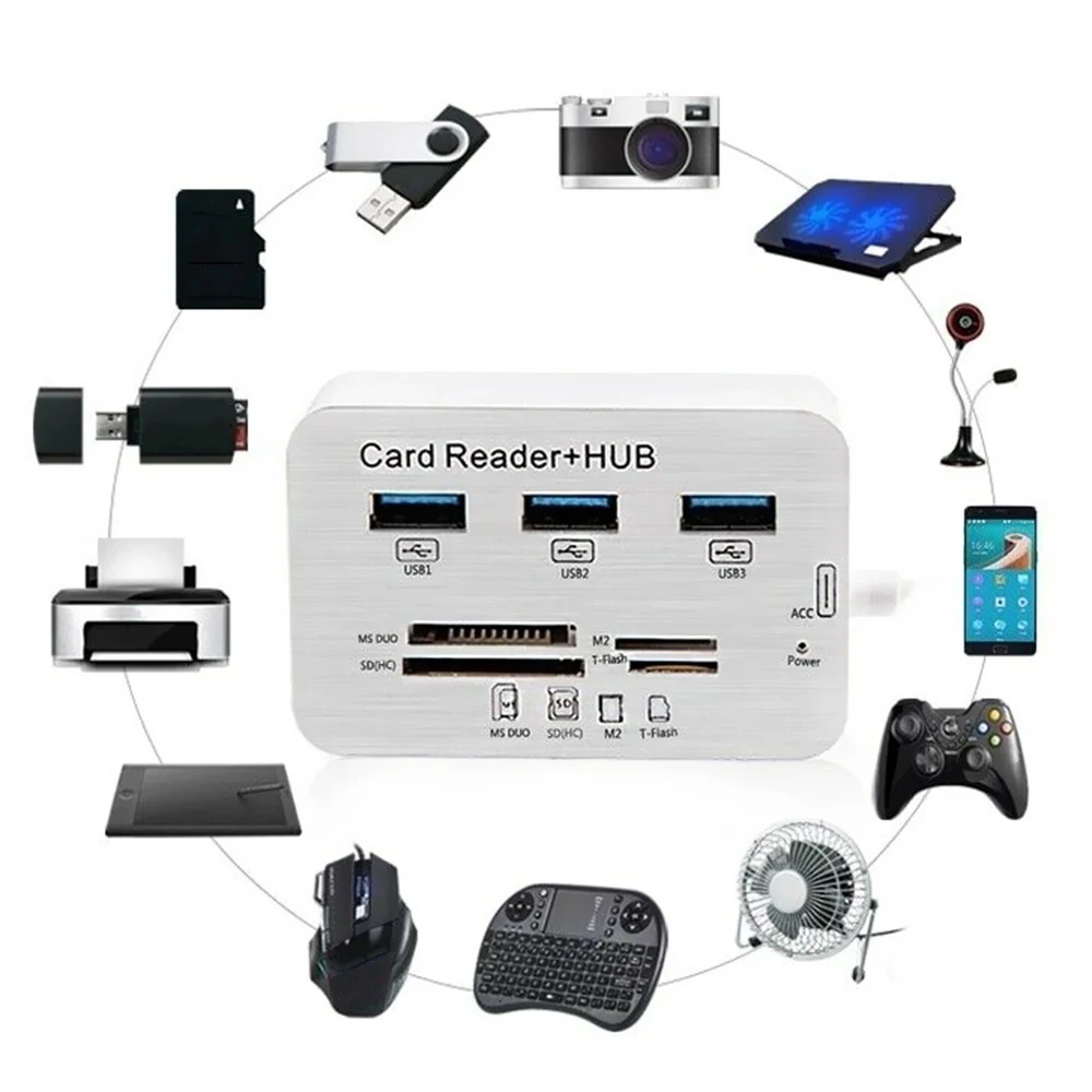 Usb-концентратор 3,0 Тип C концентратор USB 3,0 разветвитель 3 несколько портов SD/TF скорость концентратор-картридер 3,0 адаптер ноутбук аксессуары для ПК
