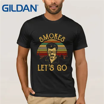 

Trailer Park Boys Smokes Let's Go Vintage Shirt Summer Men's Short Sleeve T-Shirt for Men Tops Funny Tees Cotton Tops T Shirt