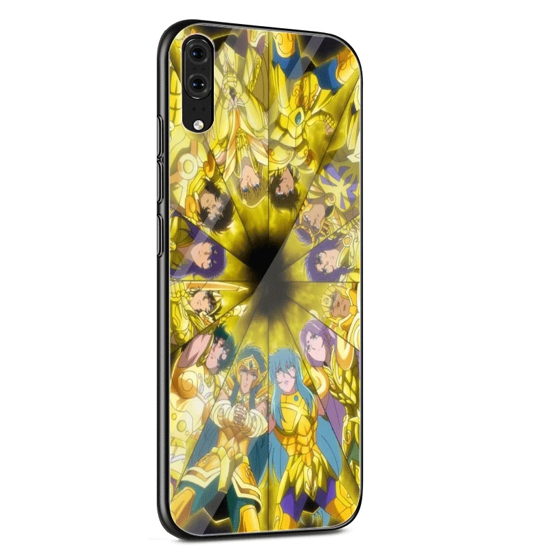 Чехол для телефона из стекла, ТПУ для huawei P10 P20 P30 Lite Pro P Smart mate 10 20 Lite Y6 Y9 Honor 7A 8X9 10, чехол для телефона