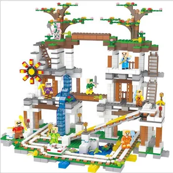 

p2020 toys for children minecraftinglys Building Blocks Compatible Figures Aminal Alex Action Brick Toys Children new mario