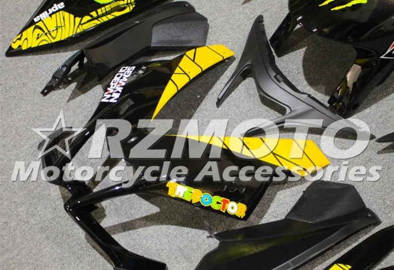 Injection Mold New ABS Fairings kit Fit for Aprilia RSV4 1000 2009- 09 10 11 12 13 14 Custom Free yellow black