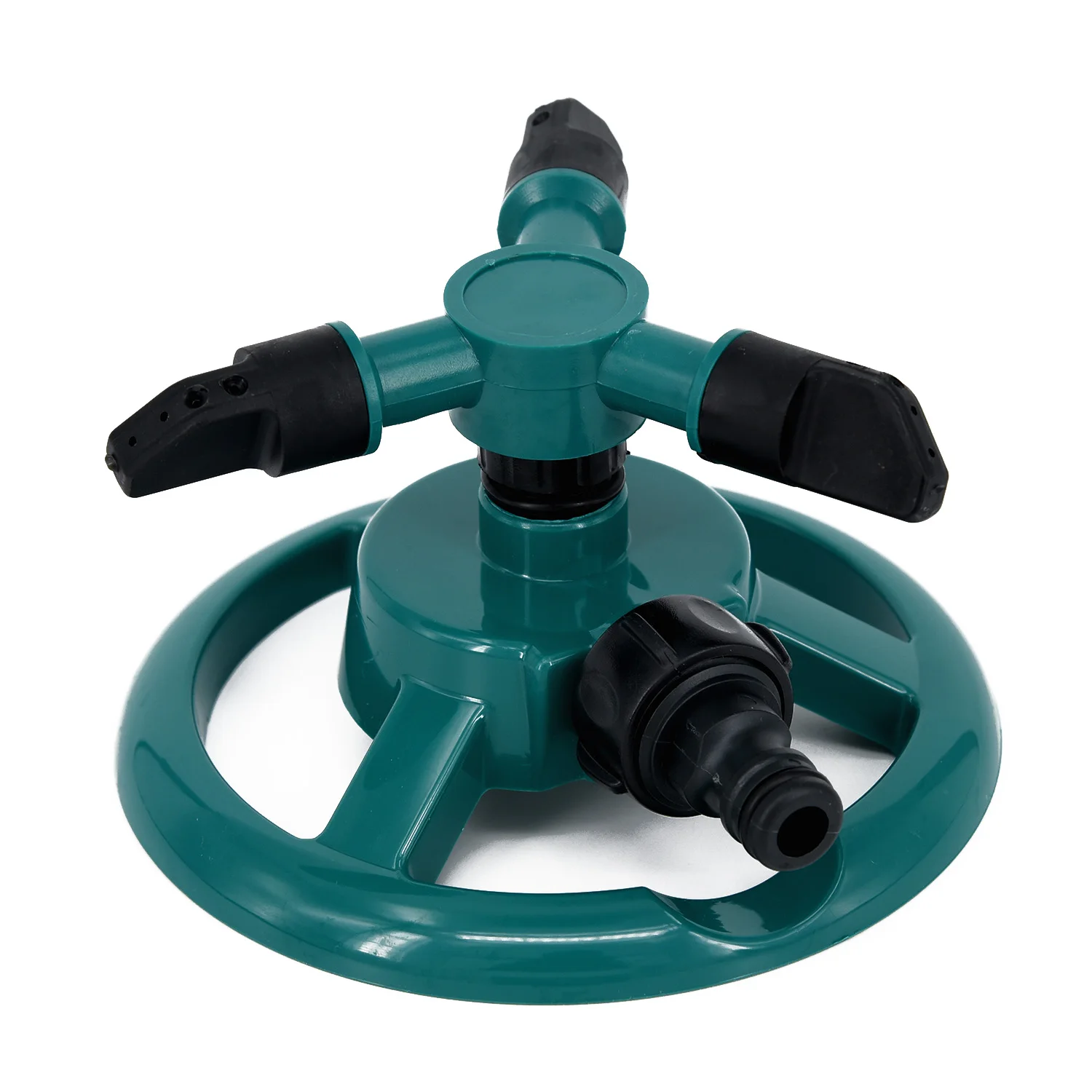 360° Lawn Rotating Watering Sprinkler 3 Nozzle Garden Pipe Hose Spray Irrigation | Дом и сад