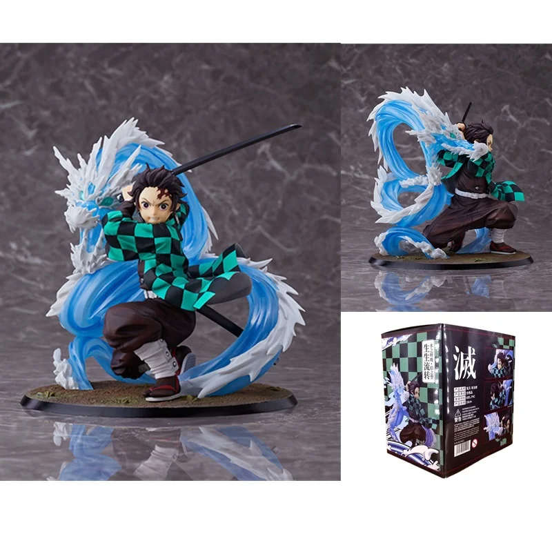

2020 24cm Demon Slayer: Kimetsu No Yaiba Action Figure Kamado Tanjirou 1/8 Scale Version Figure Collectible PVC Model Toys