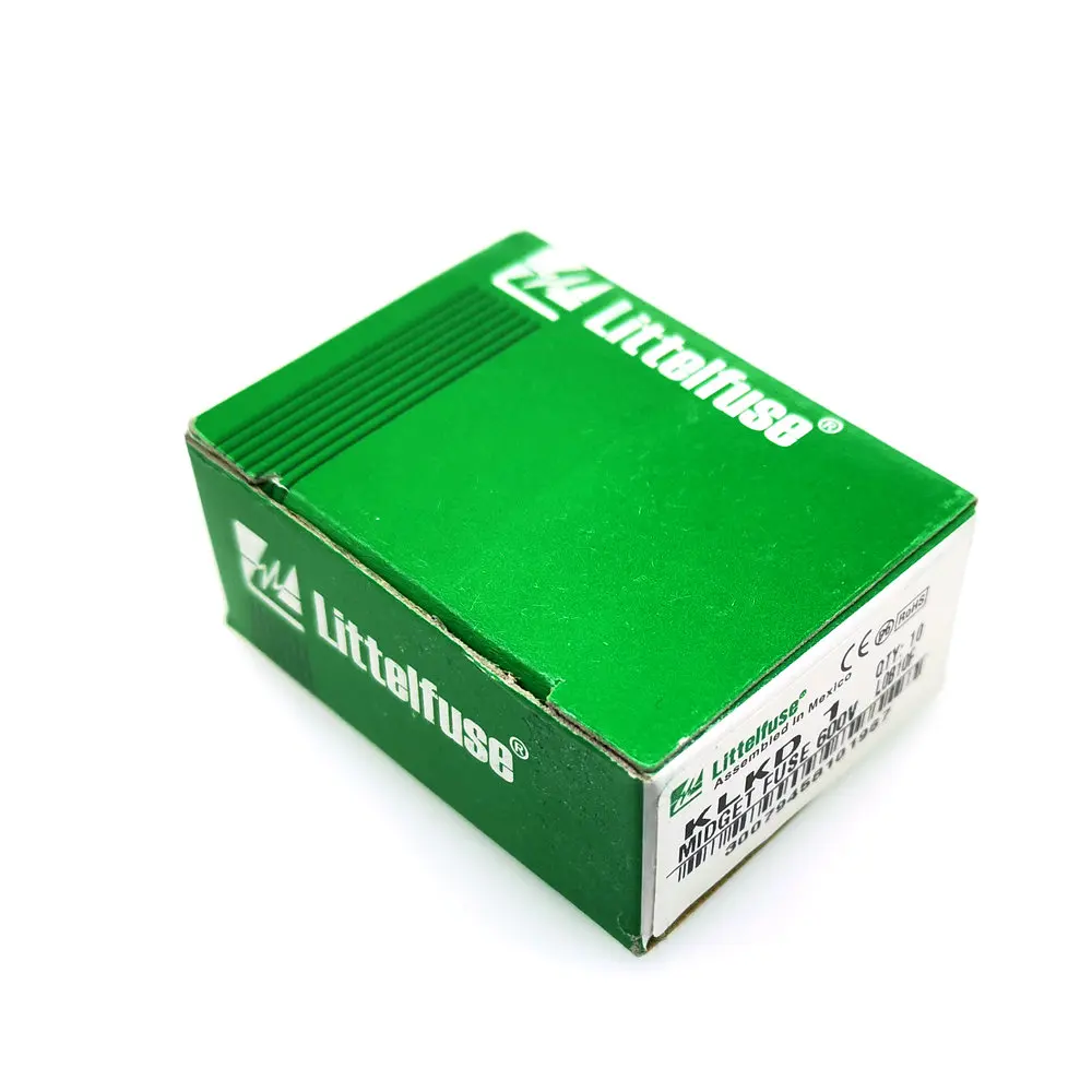10 шт./лот Новинка предохранитель Littelfuse KLKD 1A 2A 5A 6A 8A 10A 12A 15A 20A 25A 30A 10*38 600V