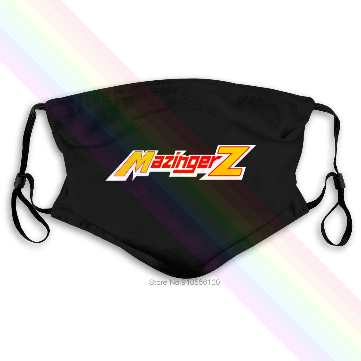 Классическая моющаяся многоразовая маска Mazinger Z Logo с 2 фильтрами PM2.5 5 слоев |