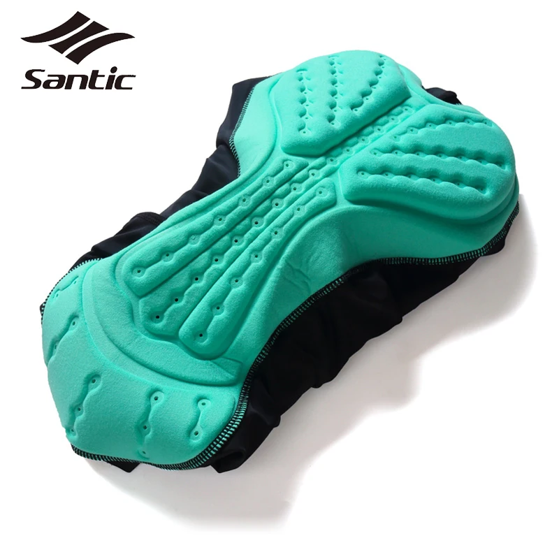 Santic Coolmax 4D мягкие велосипедные шорты ударопрочные MTB дорожные отражающие бермуды