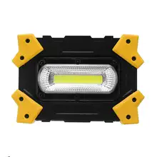 Перезаряжаемый светодиодный портативный прожектор 10 Вт светодиодный рабочий свет наружная лампа для прожектор для охоты и кемпинга портативное освещение