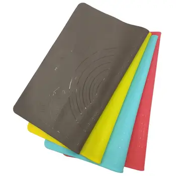 

Unprinted Silicone Baking Mat 50x60cm, Non-Stick Pastry Mat Board Table Placemat Pad for Baking, Rolling Dough with Measurements